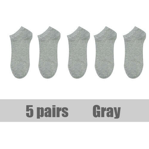 5 Pairs Women's Breathable Sports Socks 