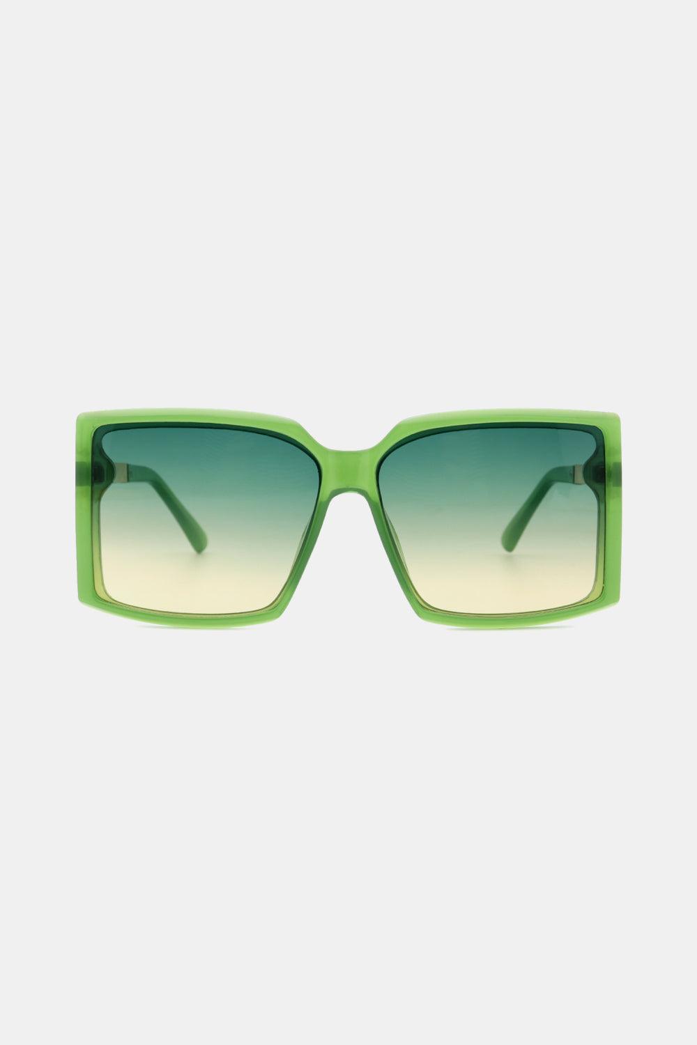 Polycarbonate Frame Square Sunglasses 