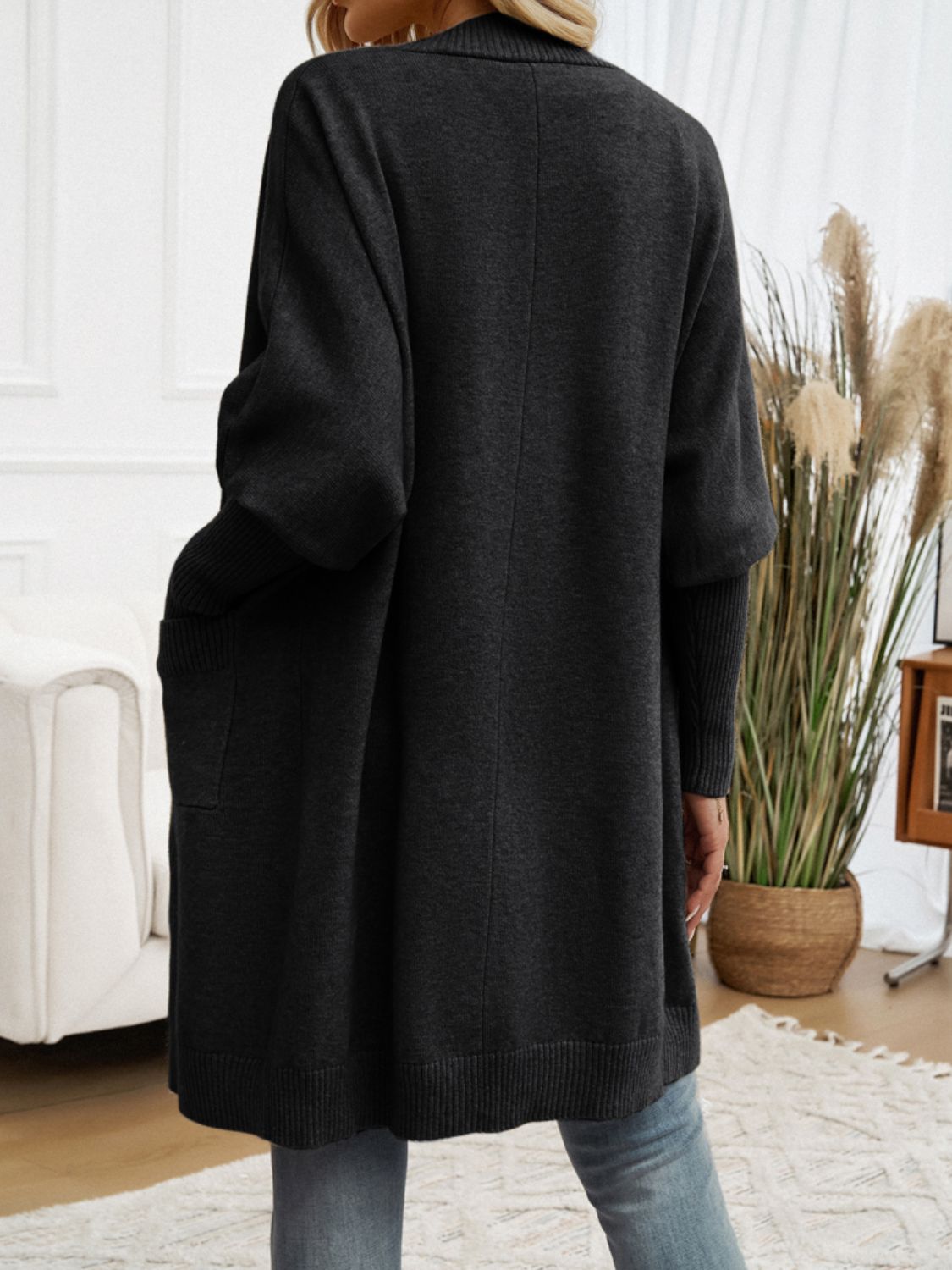 Cozy Open Front Long Sleeve Cardigan - Sweaters by The Nichole Collection