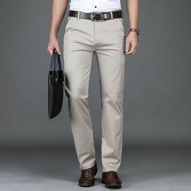 Business Cotton Casual Pants 