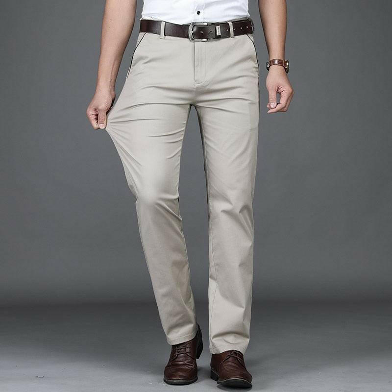 Business Cotton Casual Pants 