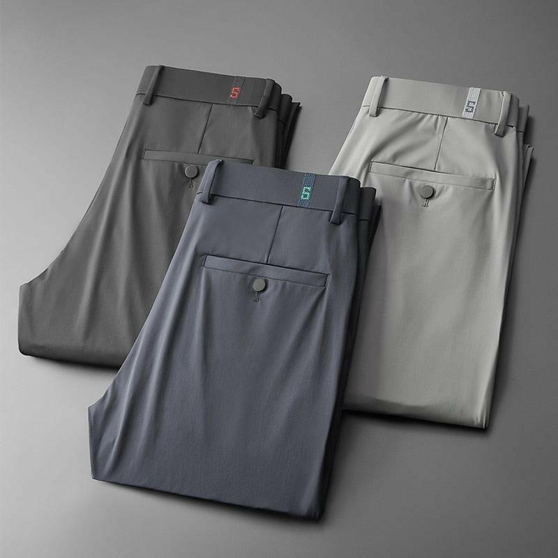 Men’s Lightweight Pant Style Full Length Nylon Spandex Type - Men's Pants by The Nichole Collection