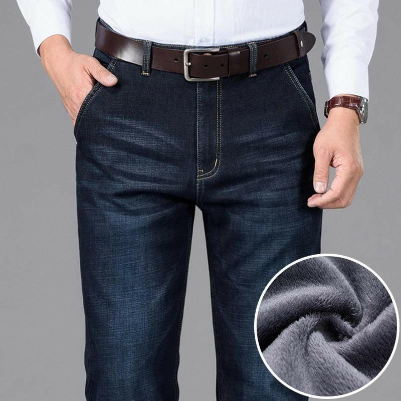 Men's Casual Denim Stretch Pants 