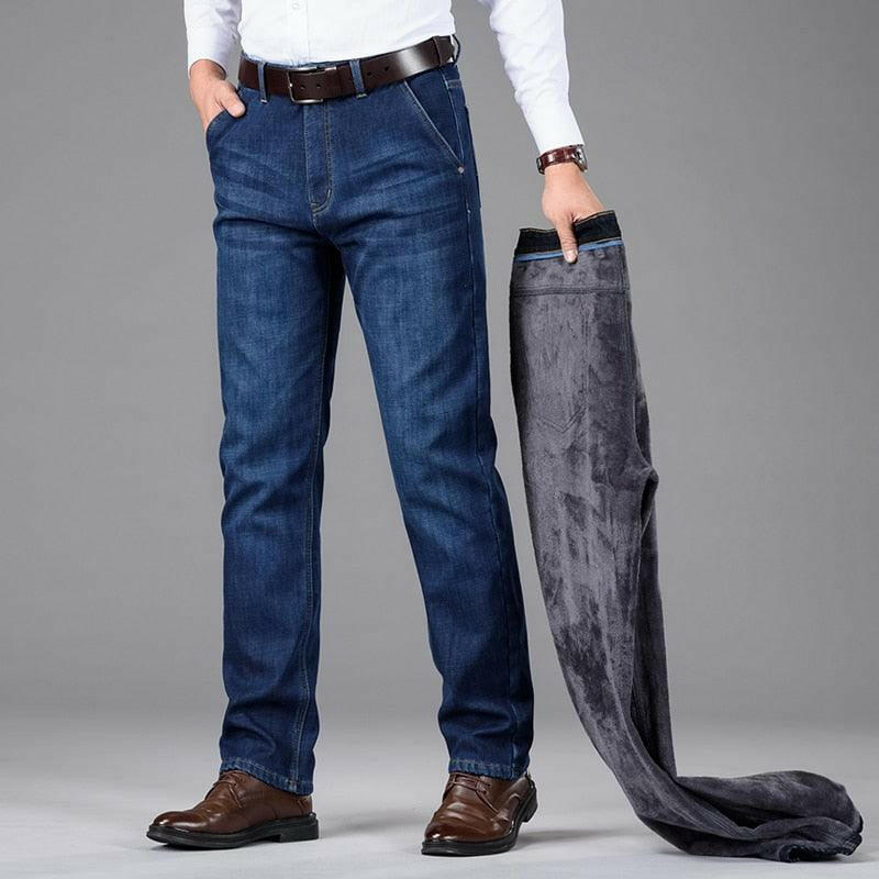 Men's Casual Denim Stretch Pants 