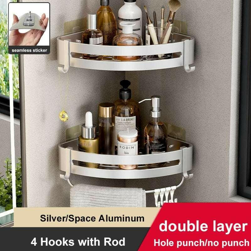 Floating Shelves Caddy For Shower 