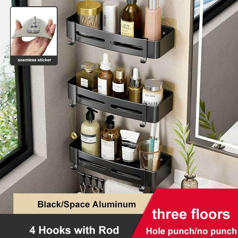 Floating Shelves Caddy For Shower 