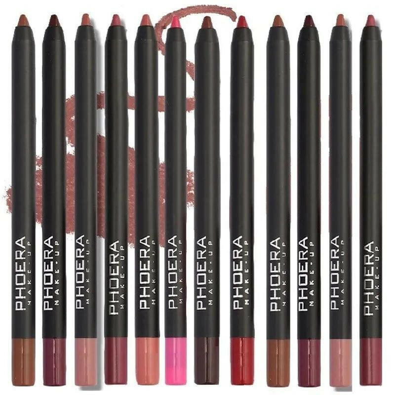 Waterproof Matte Lipliner Pencil - Long-Lasting Color - by The Nichole Collection